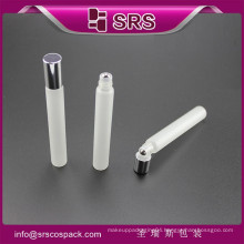 SRS Round Cosmetic Packaging Olive Oil Bottle And Skincare perfume Glass Bottle Roll On bottle for olive oil
